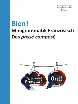 cover image of Bien! Minigrammatik Französisch